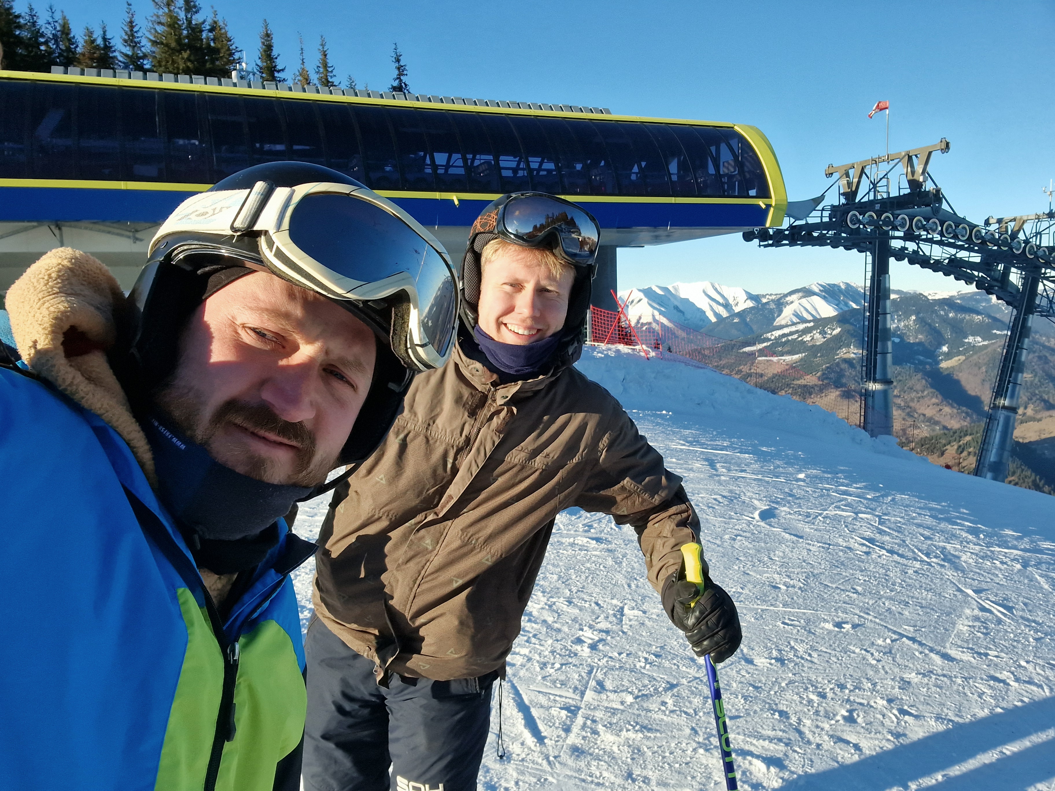 Andrei and Daniel in Romania